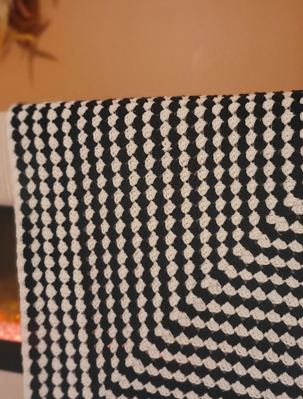 Halloween/Fall Crochet Throw Blanket